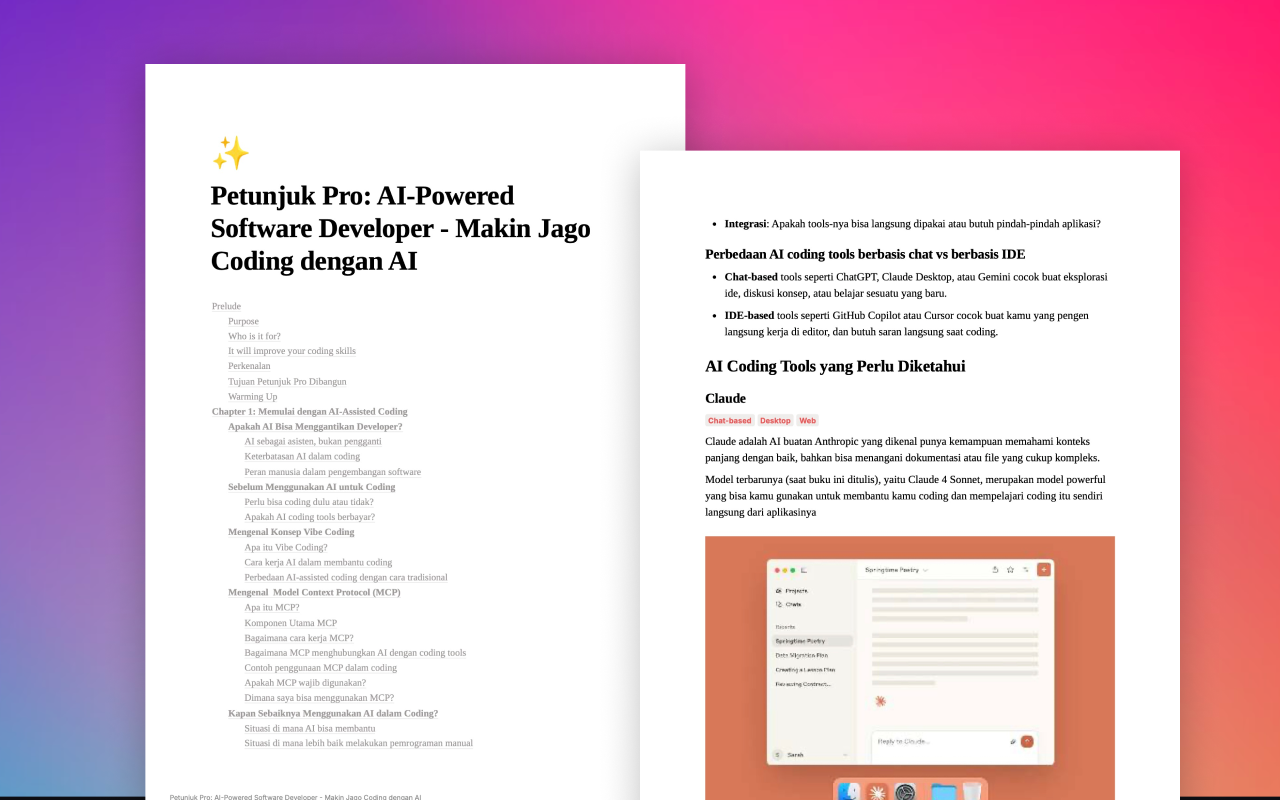 Foto kelas Ebook Full-Stack AI-Powered Developer: Dari Nol Sampai Mahir